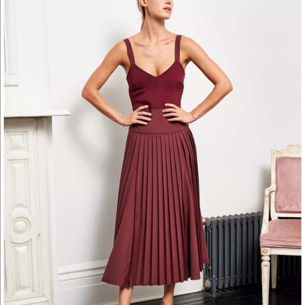 La Ligne Zelda Pleated Dress